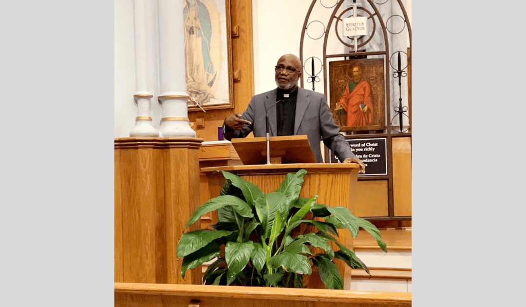 Dr. Anthony Everett participates in Lexington event denouncing political violence